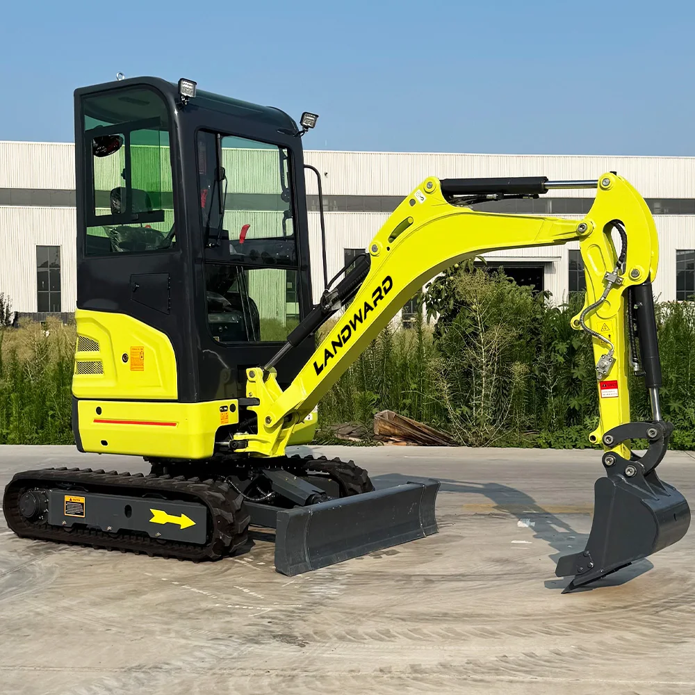 High Quality Low Price Mini Excavator 2.6 Ton Earth-moving Machinery Small Digger Multifunctional Small Excavator Customized