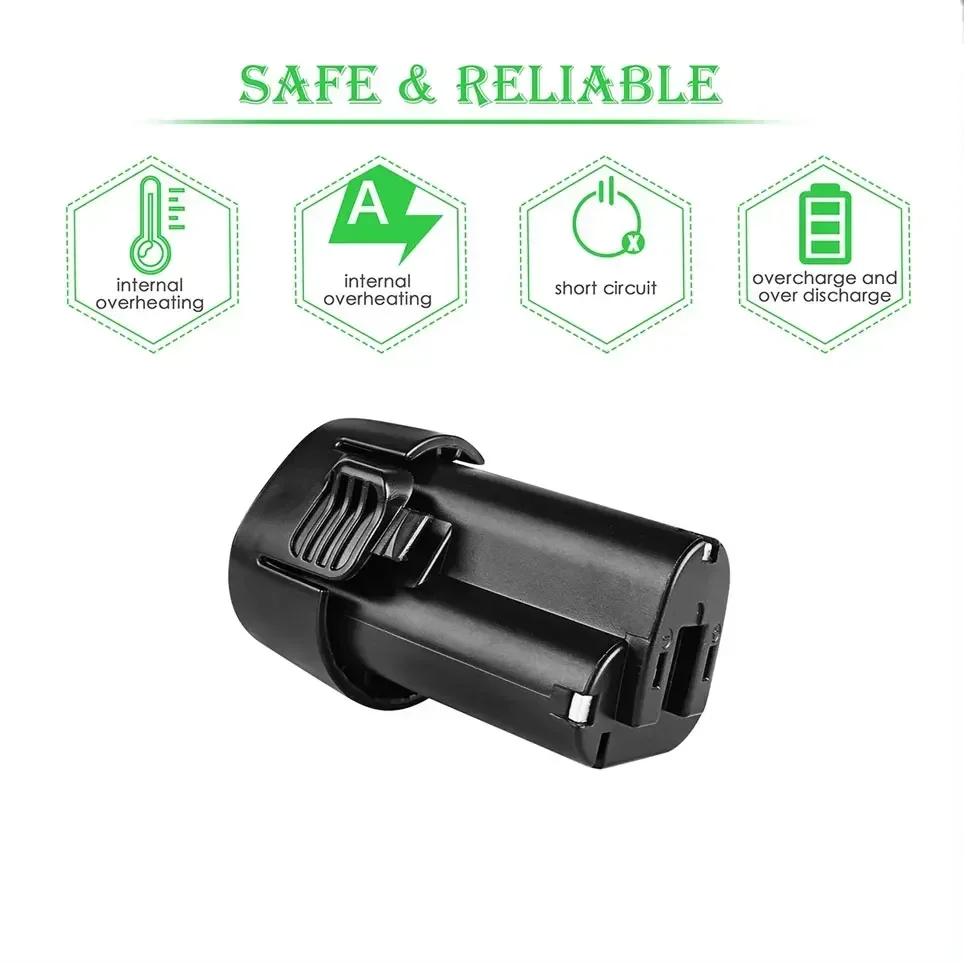 Makita 3.0Ah BL1013 10.8V Li- ion rechargeable battery replacement Makita Power Tools BL1014 TD090D DF030D DF330D MUS052D