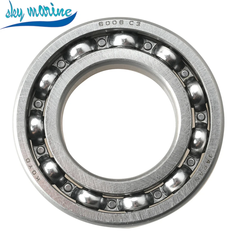 93306-00606 93306-00612 93306-00606-0 Middle Drive Gear Bearing 1985-2005 YFB YFM YTM For Yamaha Outboard Outboard Motor 6006C3