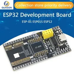 ESP8266 ESP32-WROVER Development Board Test Programmer Socket Downloader for ESP-01 ESP01S ESP12 ESP32