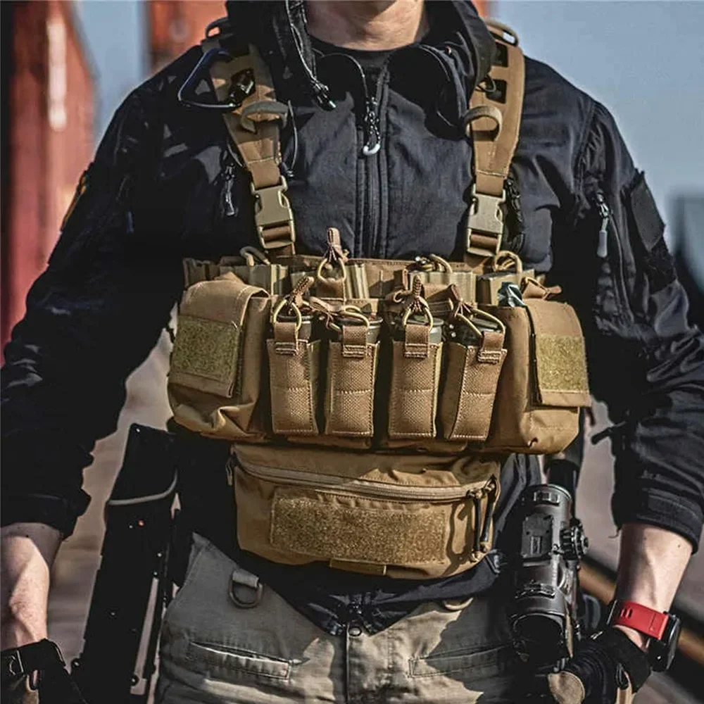 

Tactical Vest Dangler Drop Pouch Airsoft Combat Abdominal Dump Drop Pouch for JPC CPC LBT D3CR MK3 MK4 Vest Waist Bag