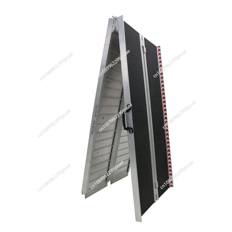 Heavy Duty Loading Ramp Foldable Aluminum Ramps Non-Slip Mobility Handicap Threshold Ramps for wheelchair Scooter Motorcycle