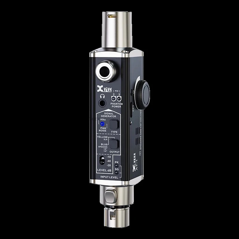 Detector de Audio Portátil Xvive AT-1, Detector Multifuncional XLR