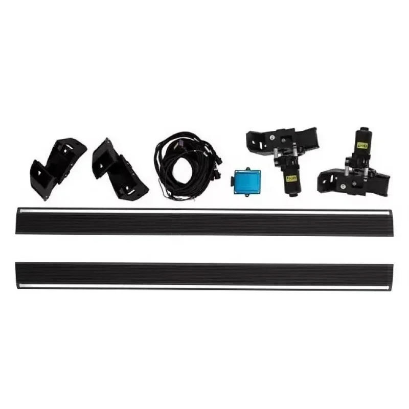 Electric Side Step Power Running Boards for Chev Silverado /GMC Sierra 1500 2500 3500 Black Powder Coated 100% Waterproof
