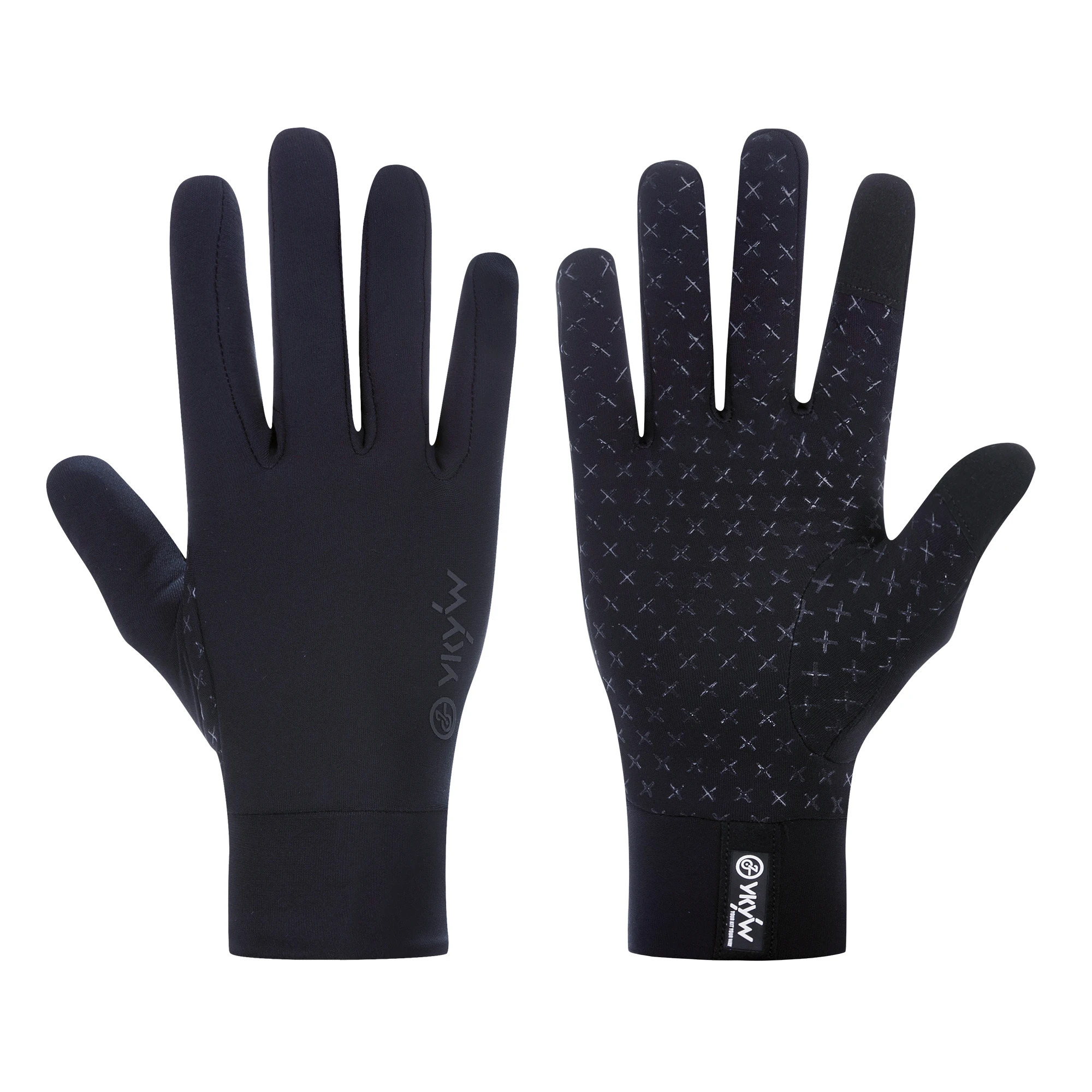 YKYWBIKE Fahrradhandschuhe Vollfinger Wasserdicht Herbst Winter Warm Touchscreen AntiSlip Skifahren Armee Radfahren Snowboard Handschuhe – Detail 9
