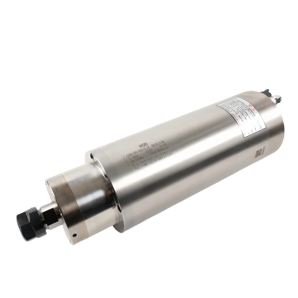 GDK105-9Z/3.0 3.0kW ماكينة بتحكم رقمي بالكمبيوتر أداة المغزل المحرك عالية الكفاءة الحفر المغزل لأدوات الآلات