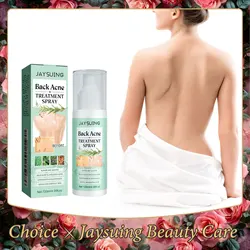Back Acne Remover Spray Shoulder Pimple Repair Whiteheads Treatment Blackhead Anti Mites Oil Control Hydrate Body Soothing Serum