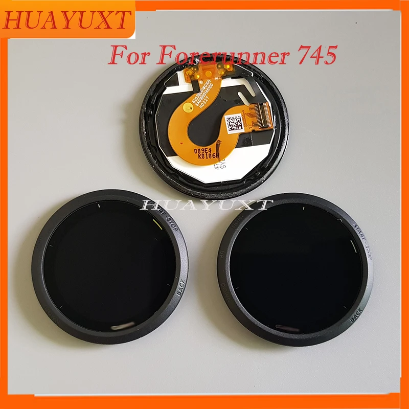 Original LCD Screen For GARMIN Forerunner 745 LCD Display Screen LCD Screen GPS Smart Watch Assembly Replacement Repair