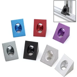 4Pcs Openbuilds Angle Corner Connector 90 Degree V-Slot Aluminum Angle Bracket for Aluminum Profile 3D Printer Parts