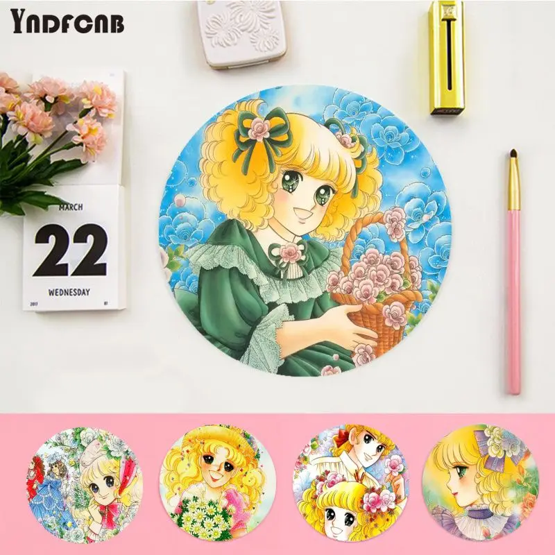 Anime Manga Candy Rubber Thickened Mouse Pad Oversized Gaming Keyboard Table Mat Desk Set Accessories For Teen Girls Bedroom