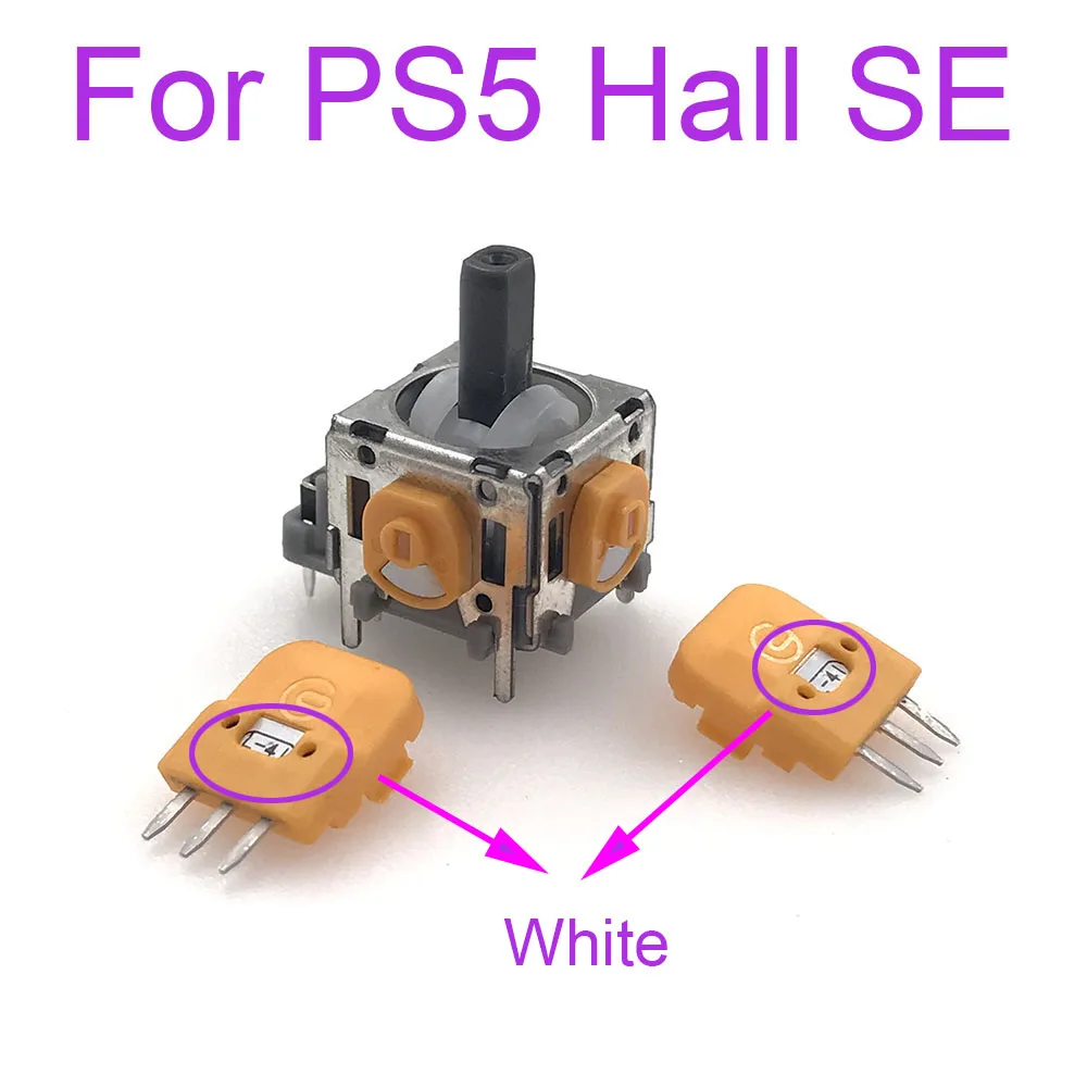 For PS4 DS4 Play Station5 DualSense High Precision Optimized Version PS5 HALL Effect Analog Joystick Anti-drift No Jitter&Delay