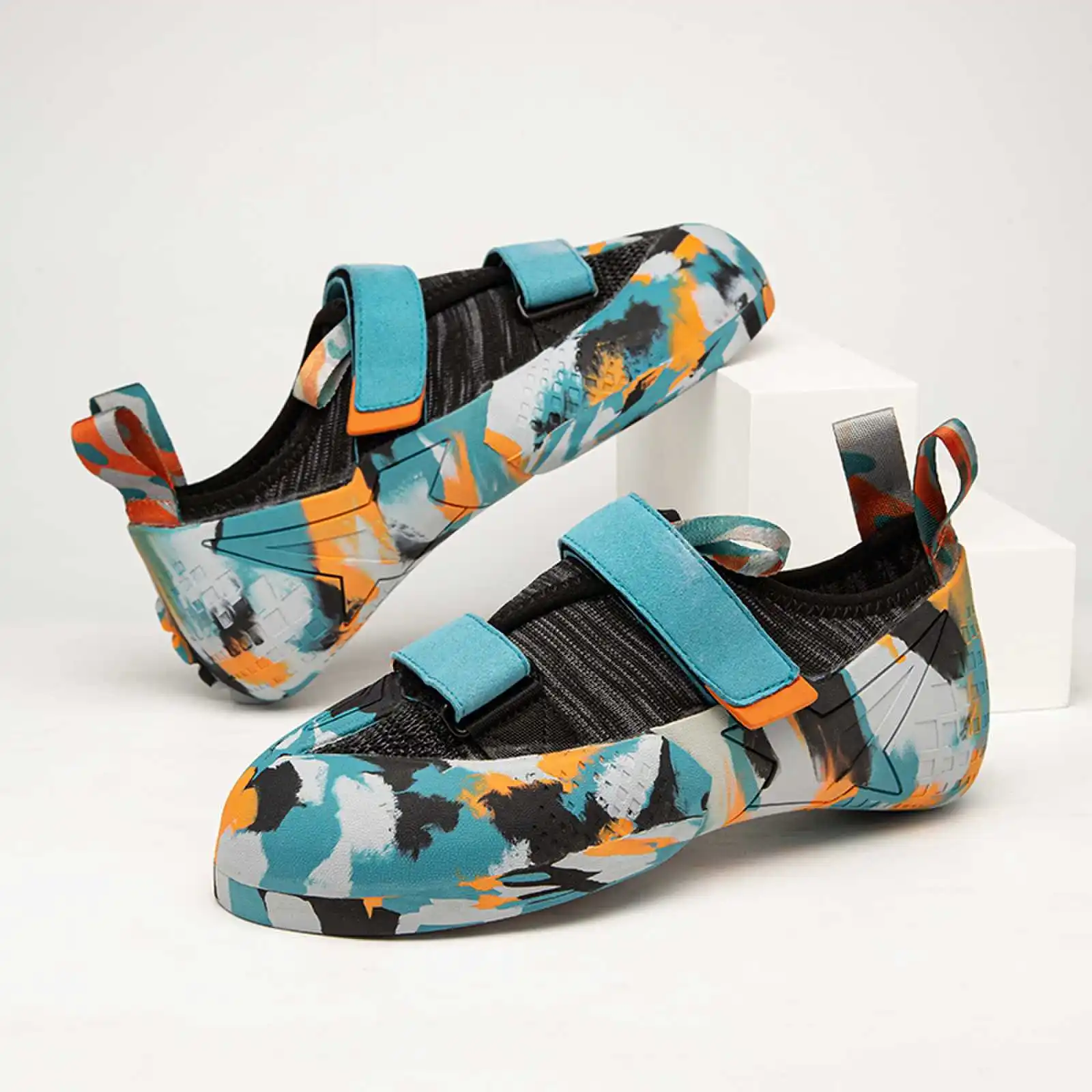 

Профессиональная обувь для скалолазания, подростковая обувь для начинающих в помещении и на открытом воздухе, резиновая тренировочная обувь для скалолазания с резиновым верхом, новинка