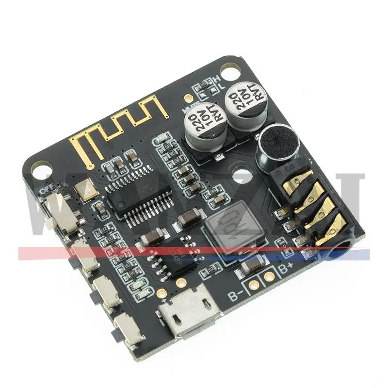 Mini Bluetooth 5.0 Decoder Board Audio Receiver BT5.0 PRO MP3 Lossless Player Wireless Stereo Music Amplifier Module With Case