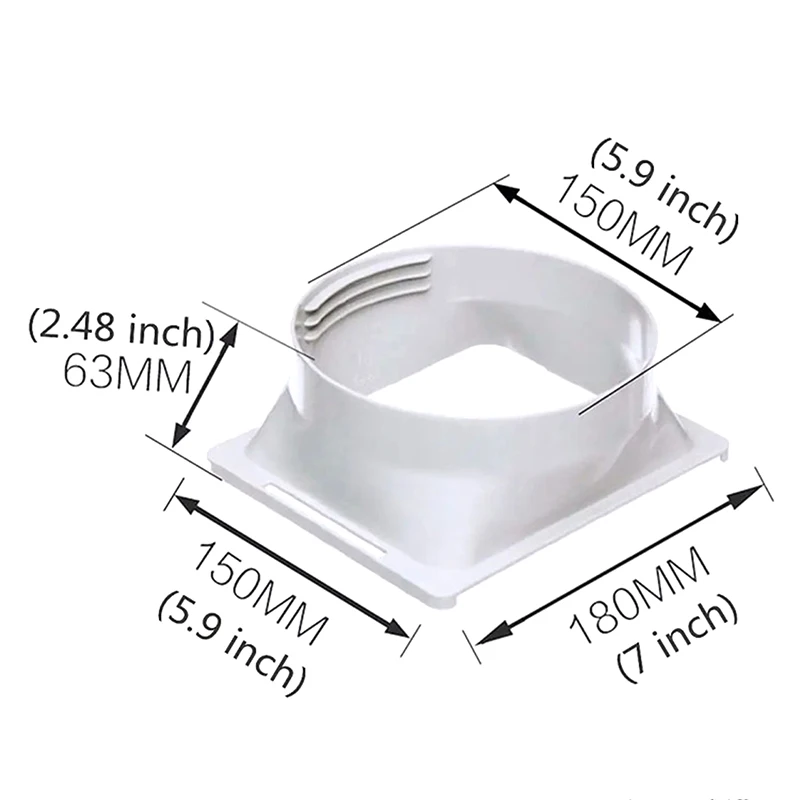 15 سنتيمتر مربع مكيف هواء متنقل العادم القناة واجهة الأنابيب أنبوب موصل محول تكييف الهواء الملحقات