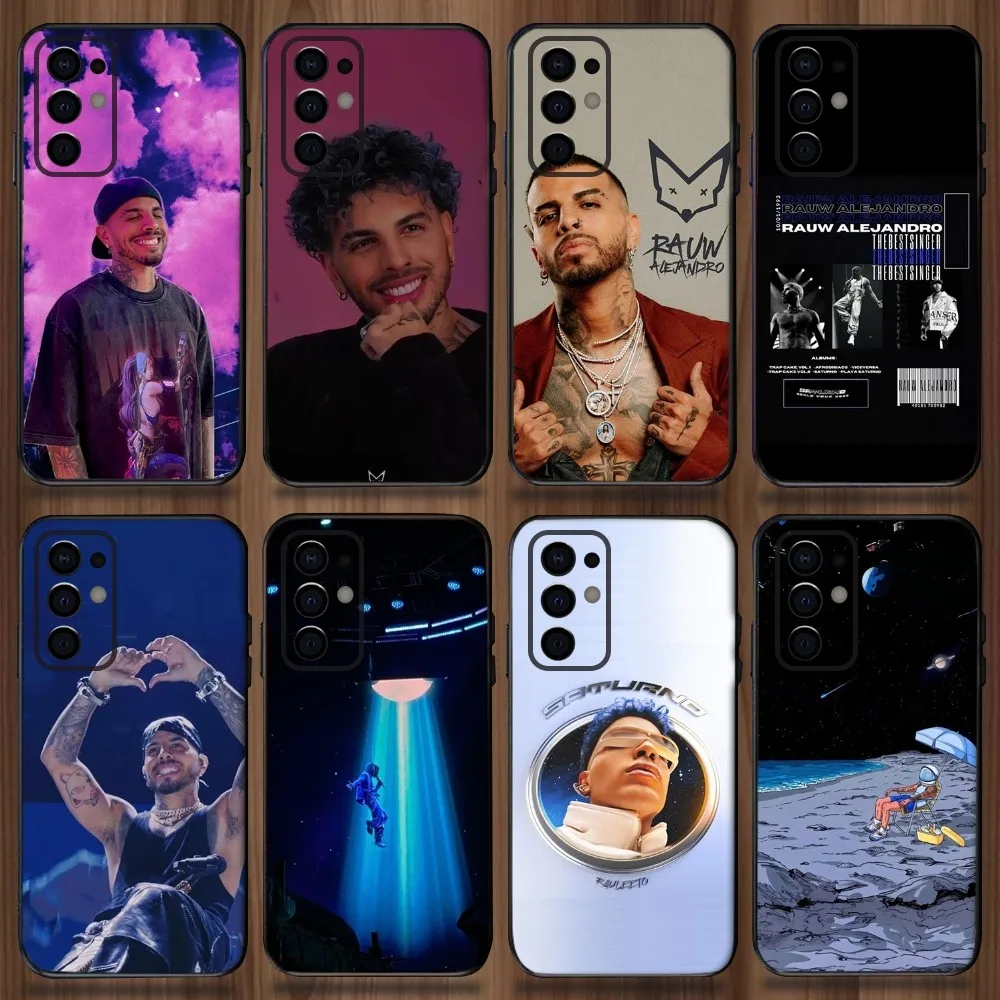 R-Rauw Alejandro Rapper Phone Case For Samsung Galaxy A13,A21s,A22,A31,A32,A52,A53,A71,A80,A91 Soft Black Cover