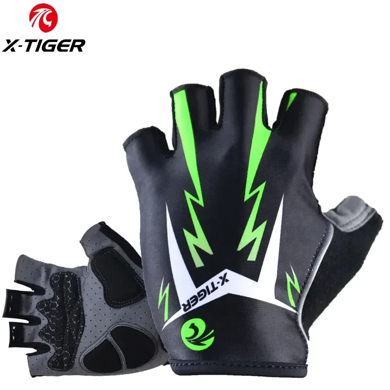 X-TIGER Cycling Gloves Half Finger Motorcycle MTB Bike Riding Gloves Cycling Climbing Wearable Gloves Cycling Accessories