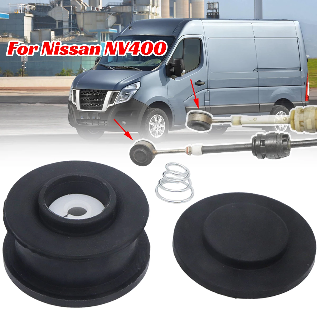 

Gear Linkage Repair Kit ForFor Nissan NV400 2.3 CDTI 2.3 dCi Gearbox Shifter Lever Cable End Pivot Connector Rebuild Bushing