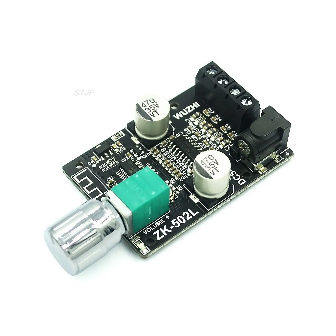 ZK-502L MINI For Bluetooth 5.0 DC 5-24V Wireless Audio Digital Power amplifier Stereo board 50Wx2  Amp Amplificador