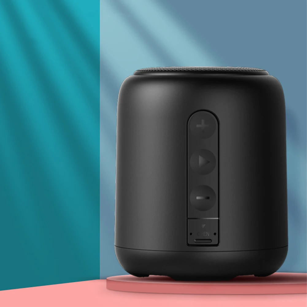 5.0 PowerfulCompatible Mini Travel 12 Hours Wireless Speaker Portable Waterproof HIFI USB Charging Noise Cancelling