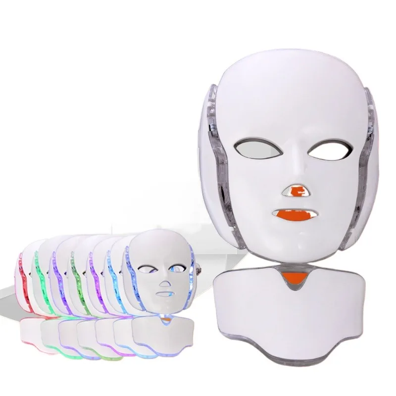 LED color light mask instrument, colorful mask, micro-electric skin rejuvenation photon machine, photodynamic beauty instrument