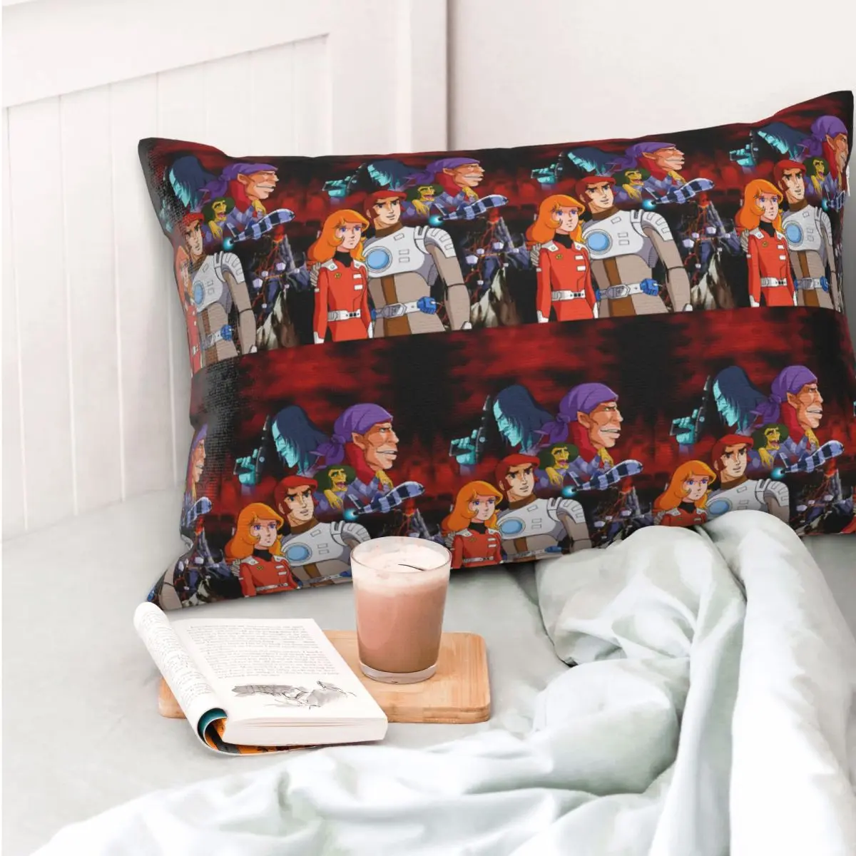 

Аксессуары Comet Crew Captain Future 4, прямоугольная наволочка, декоративная подушка для спальни, кровати, домашний комфорт, декоративная подушка