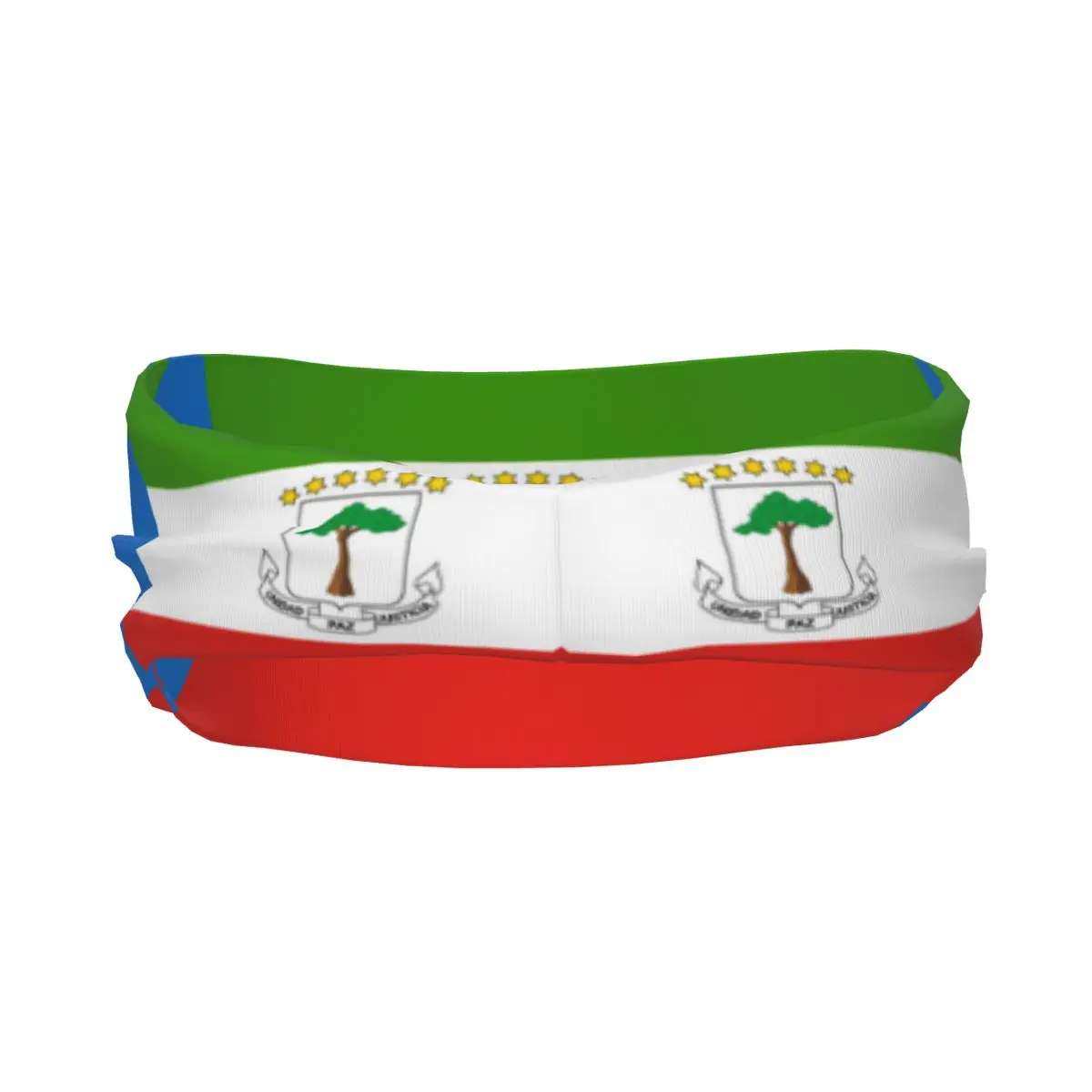 Sports Headband Flag Of Equatorial Guinea Fitness Sweatband Absorbent Cycling Jog Hair Bandage