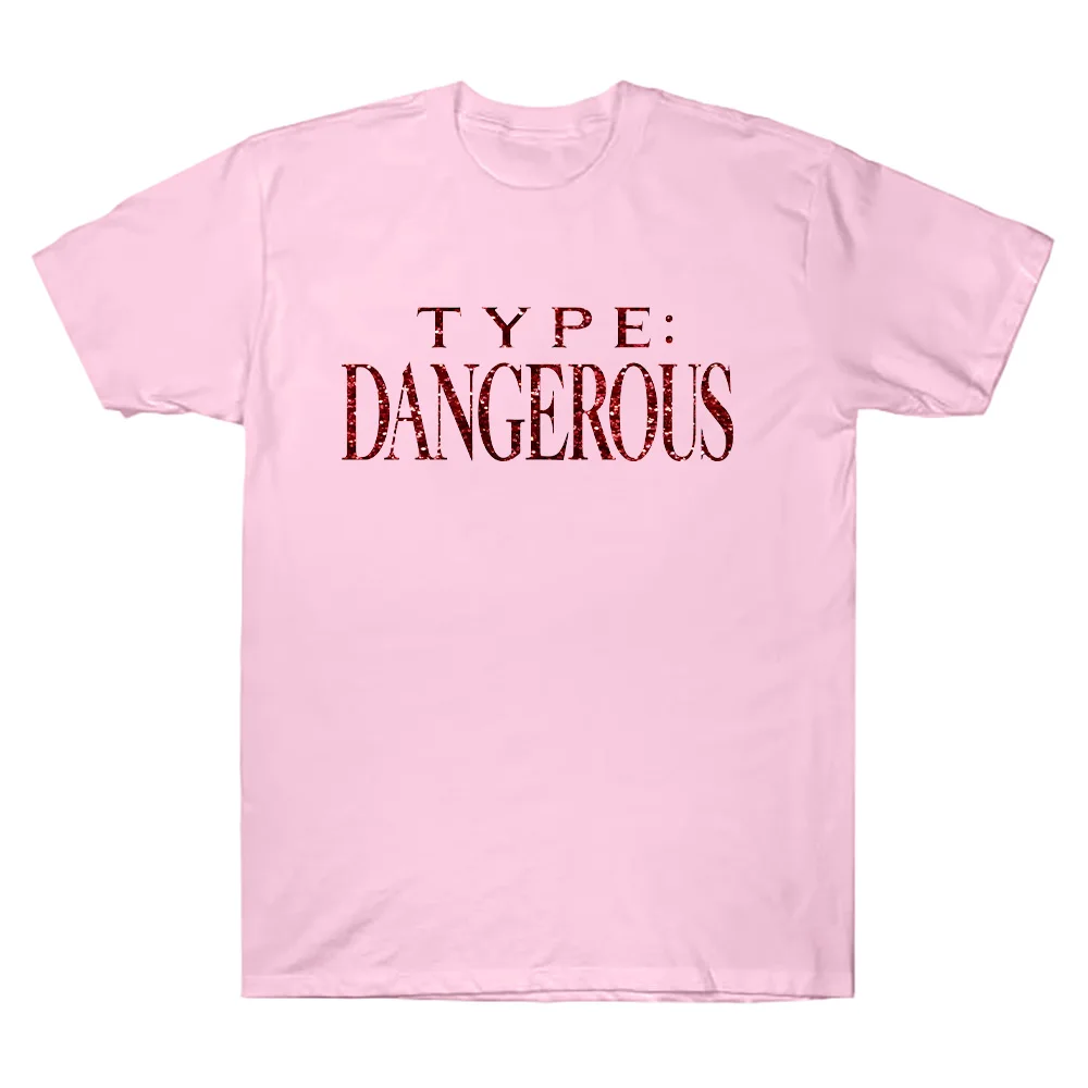 Mariah Carey Merch Type Dangerous Glitter T-Shirt Summer Cotton Men Women Large Size Top Y2K Clothes Crewneck Short Sleeve Tees