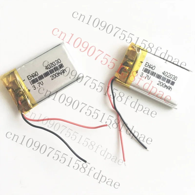 Ok 2Pcs 3.7V 402030…