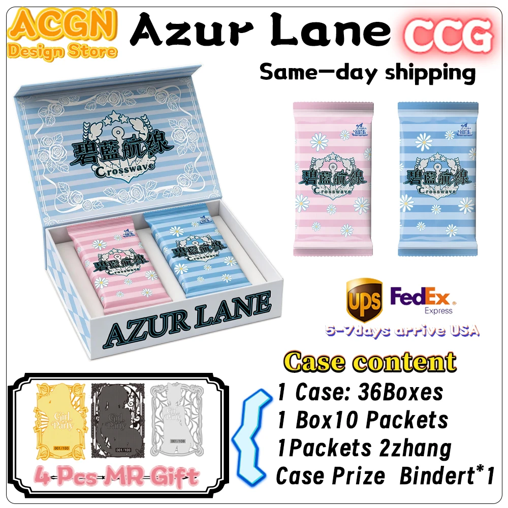 

Wholesale GHUKA Azur Lane Goddess Story Card Full Set Anime Games Girl Party Swimsuit Bikini Feast Booster Box Toys And Gift