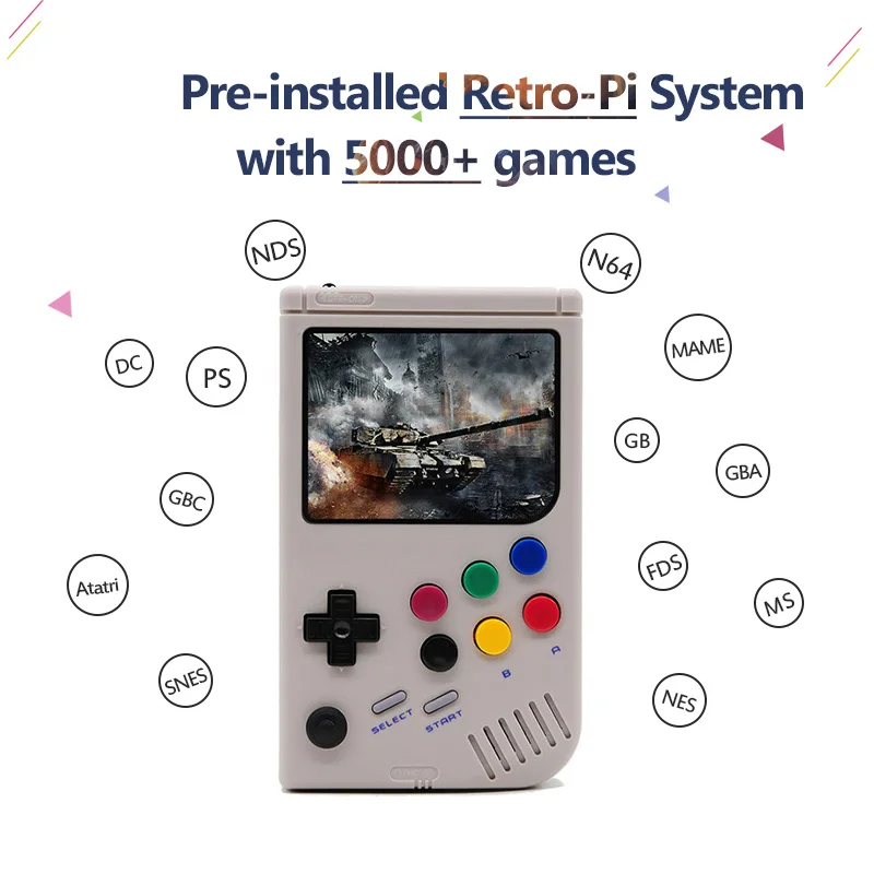 LCL PI Boy CM4 Retro Game Console For Game Boy Portable Handheld