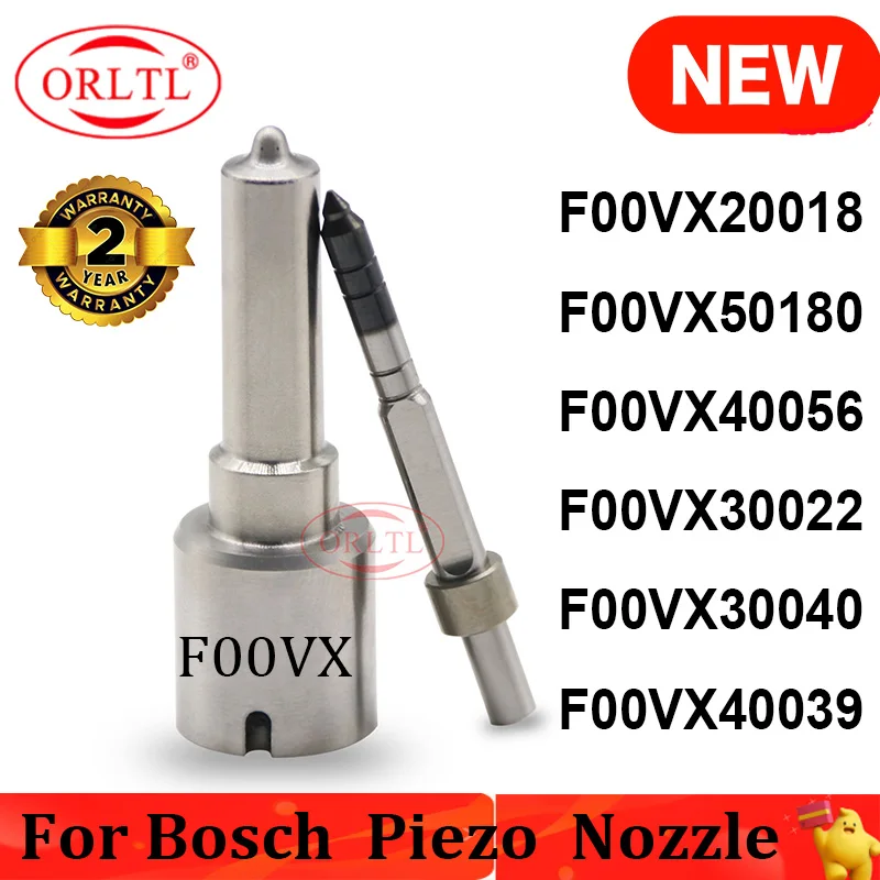 

ALL NEW F00VX30040 F00VX40039 F00VX20018 F00VX50180 F00VX40056 F00VX30022 For Bosch Common Rail Injector Piezo Nozzle ORLTL