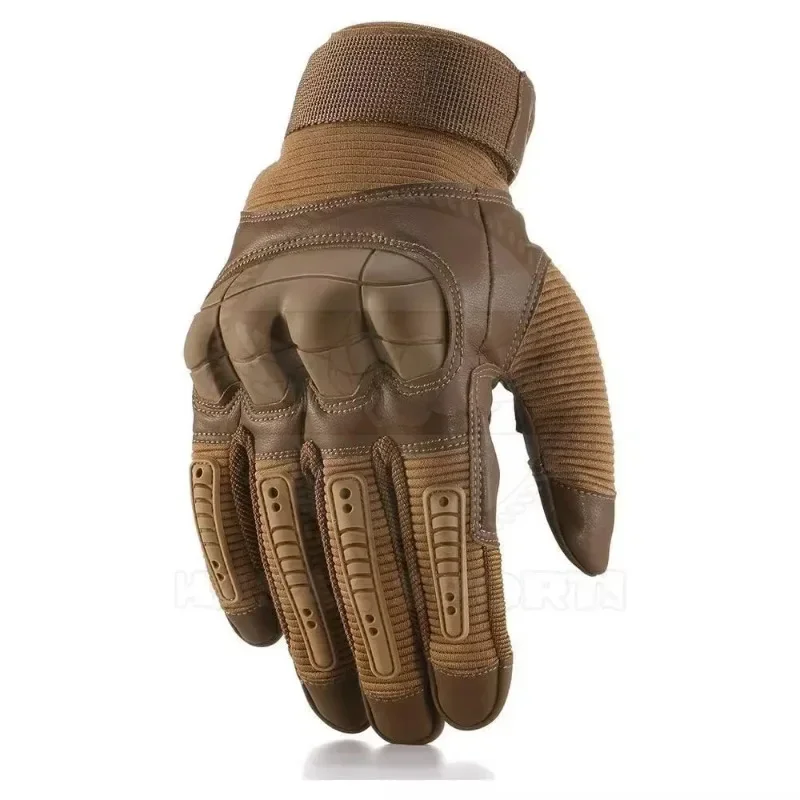 Paintball riding logo all-finger tactical gloves wholesale motorcycle accessories