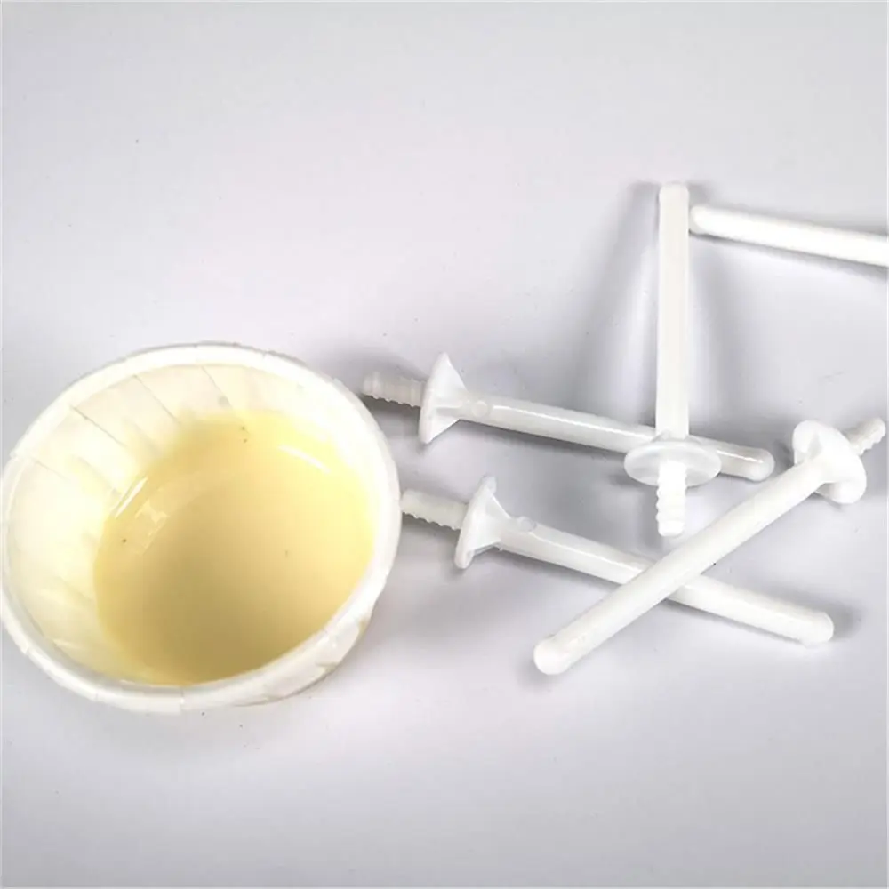 10/20/50PCS Professional Plastic Nose Groomer Smear Wax Stick Nose Ear Trimmer Body Applicator Sticks Nasal Hair Remover Stick