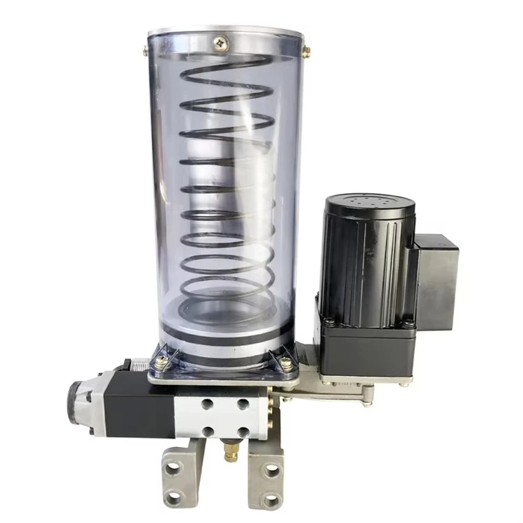 Pressure Relief Electric Grease Pump Semi Automatic Micro Mechanical Lubrication Pump for Robot System
