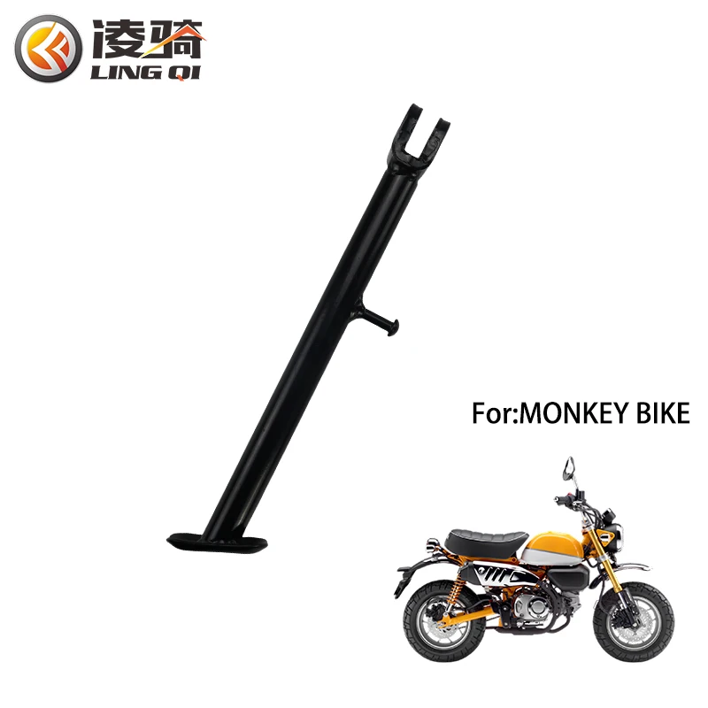 LINGQI Universal Motorbike Kickstand Side Stand Parking Foot Support Tripod Holder For Scooter Electric Dirt Pit Bike Motocross