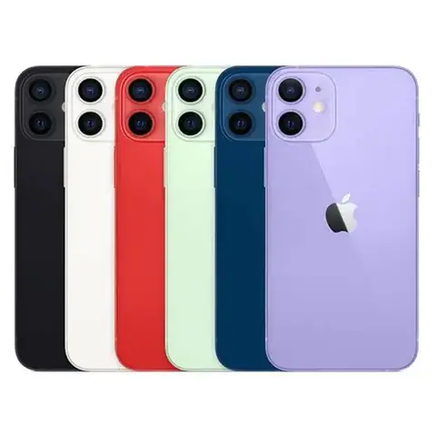 Original desbloqueado Apple iPhone 12 Mini 64/128/256GB ROM 4GB RAM IOS A14 Bionic Hexa Core 5,4 ''Dual 12MP 5G 12Mini teléfono móvil