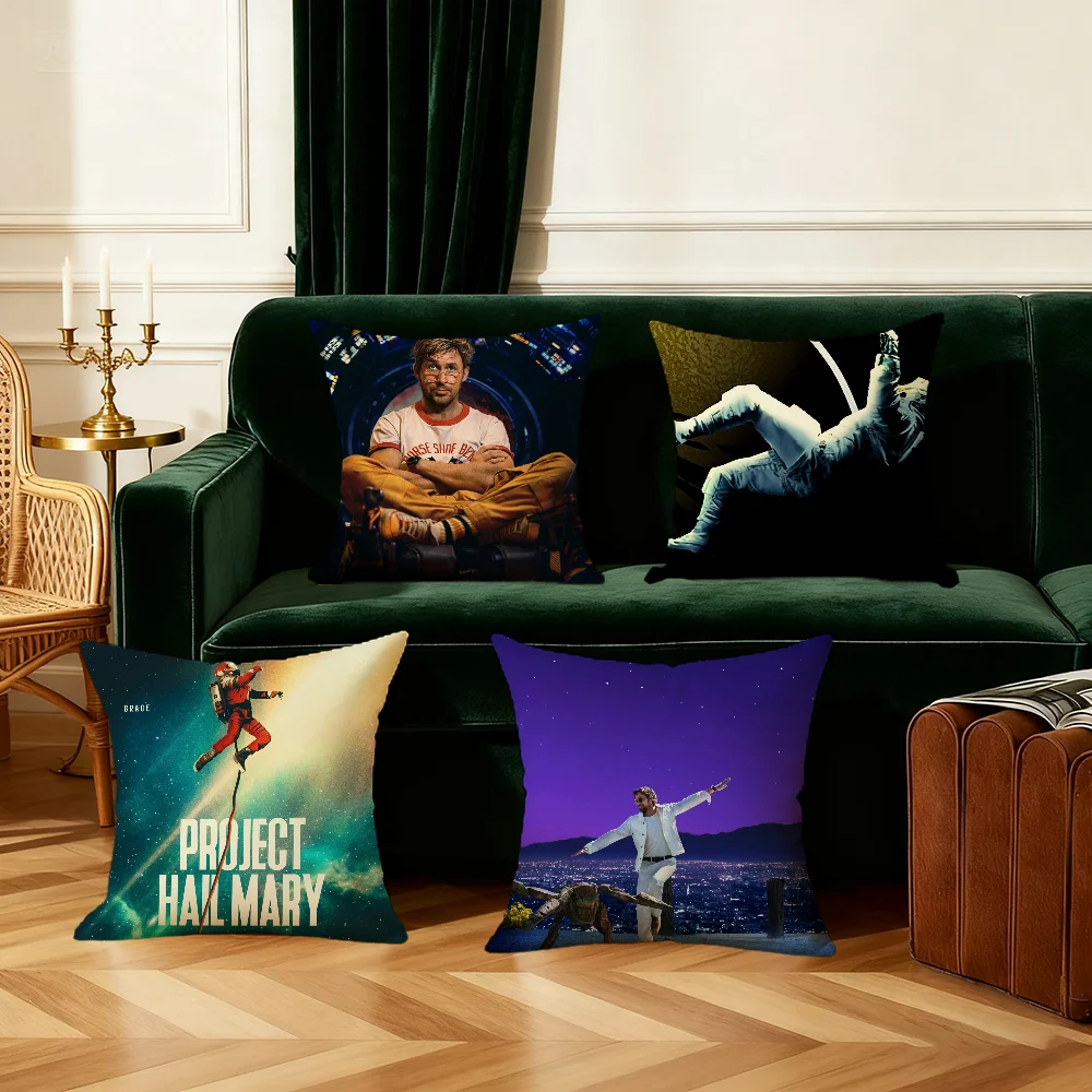 Project show H-hail M-Mary cushion cover Bedroom Sofa Decorative home Car portable Cushion Cover With Zipper Soft pillowcase