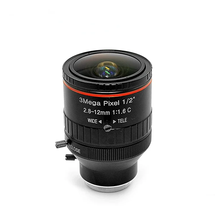 

Machine vision detection zoom lens 2.8-12mm C-port 3MP high-definition wide-angle 1/2-inch FA industrial lens