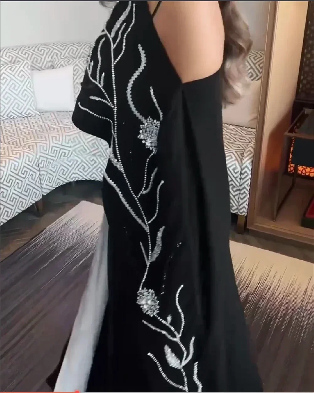 Customized Casual Saudi Arabia 2024 Evening Prom Dresses With Spaghetti Strap A-line Floor Length Ribbon Embroidery For Special