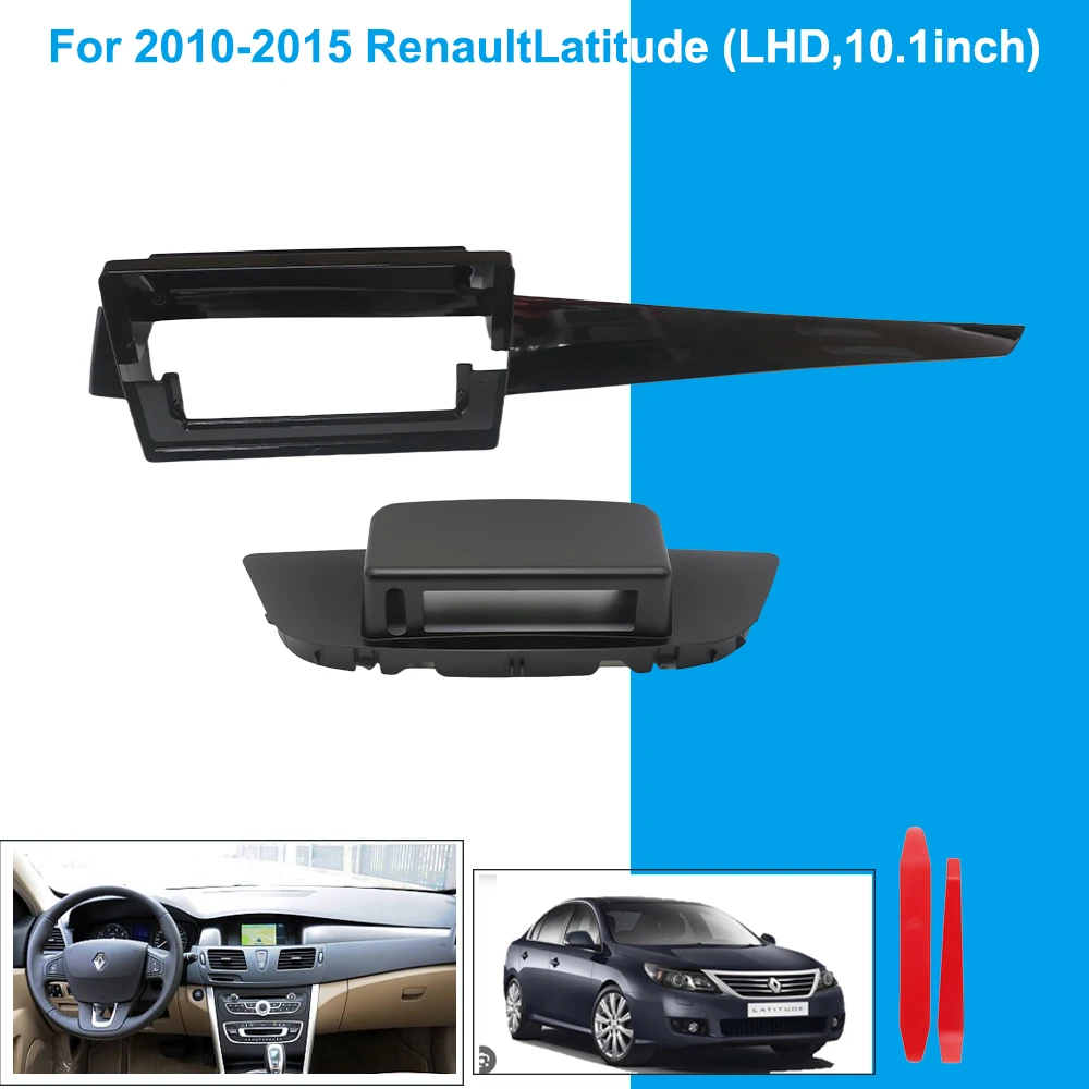 

Car Frame Fascia Adapter Canbus Box Decoder Android Radio Dash Fitting Panel Kit For Renault Latitude Laguna 3