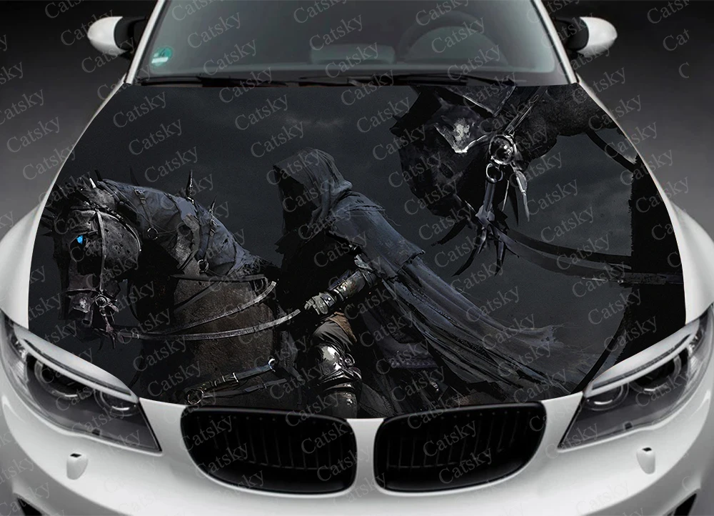 White Dragon Car Hood Decal Car Decals Vinyl Sticker Graphic Wrap Decal White Dragon Truck Decal Truck Graphic Bonnet Decal Jeep