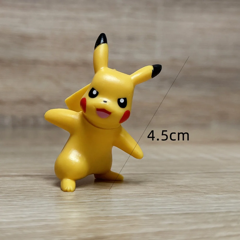 Pokemon Action Figure Pikachu Toys Fennekin Chespin Froakie Model Pocket Monster Tiny Figure Childrens Gift