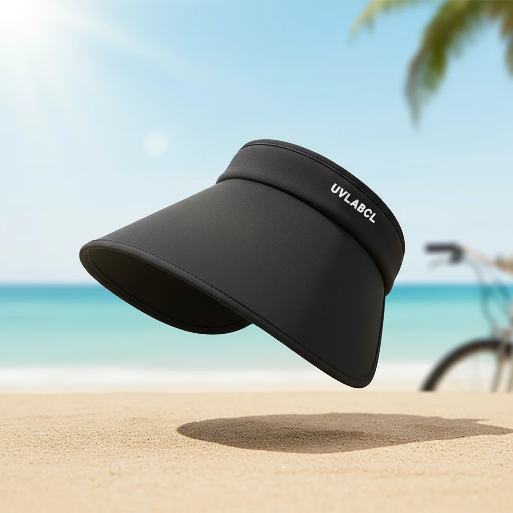 Women Sun Hat Ice Silk Material UV Protect Summer Outdoor Wide Brim Hat for Cycling and Travel