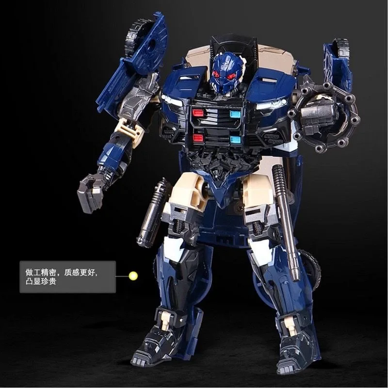 18CM Transformation TAIBAI YS05 Polizist Auto Roboter Barrikade Action Figur Modell Sammlung Transformation Spielzeug Geschenke