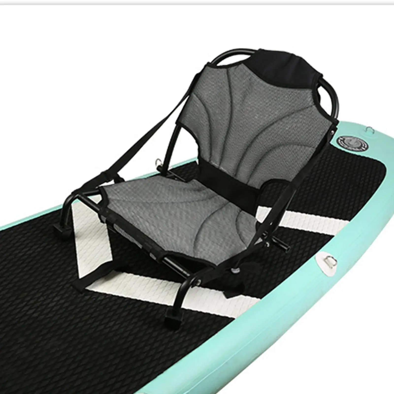 Folding Kayak Seat with Back Support Portable Folding Boat Seat for Kayaking