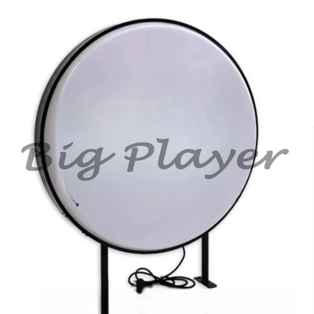Popular Led Advertising Non Rotating Light Box 3d Advertising Boards Projecting Sign Illuminated Lightbox Signage
