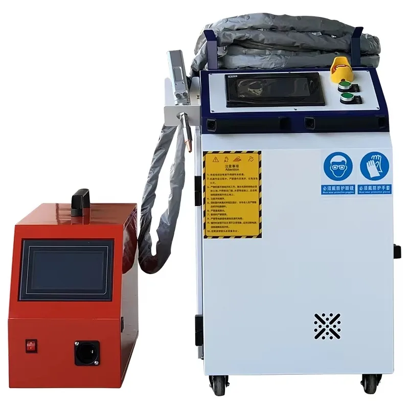High Precision 3 in 1 Fiber Laser Welding Machine for Stainless Steel Doors Windows Kitchenware and Decorative Metal Products