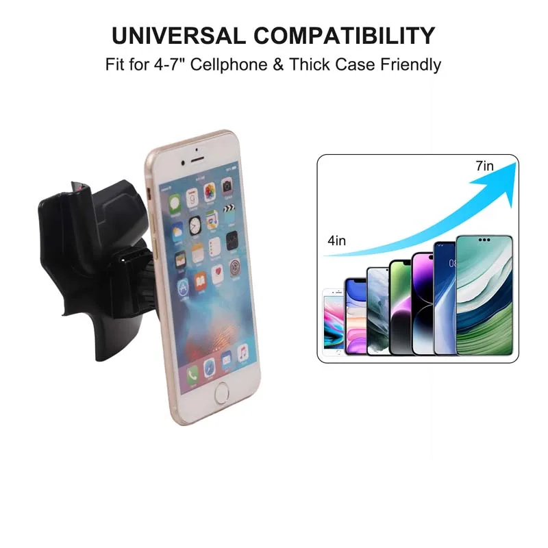 Car Phone Holder Magnetic Mount Holder Telephone Holder Gravity Stand Phone Mount Car Accessories For Ford Ranger 2015-2021