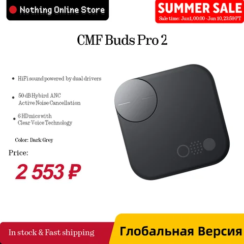 CMF Buds Pro 2 беспроводные наушники