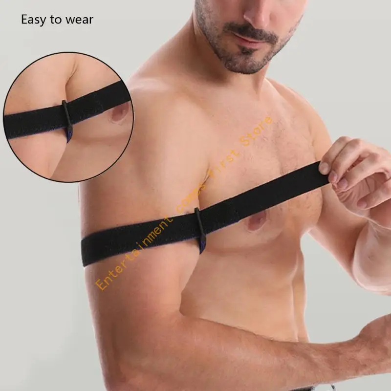 Occlusion Bands Adjustable Arm Muscle Training Bands Blood Restriction Bands Breathable Sports Bands for Adult 55KD